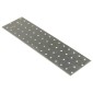 vidaXL Πλάκες Διάτρητες 40 Τεμ. 2 χιλ. 300 x 80 χιλ. από Γαλβ. Χάλυβα