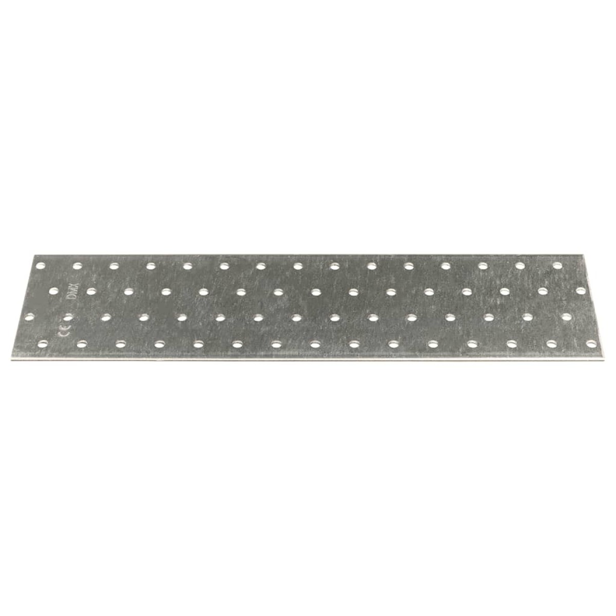 vidaXL Πλάκες Διάτρητες 40 Τεμ. 2 χιλ. 300 x 80 χιλ. από Γαλβ. Χάλυβα