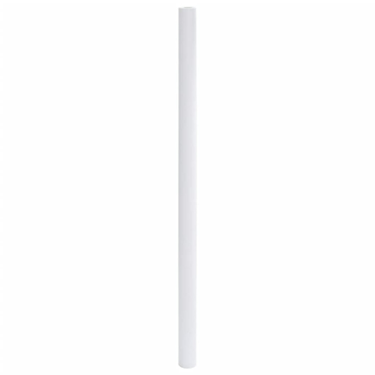 vidaXL Αυτοκόλλητο Επίπλων Ματ Λευκό 90 x 500 εκ. από PVC