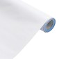 vidaXL Αυτοκόλλητο Επίπλων Ματ Λευκό 90 x 500 εκ. από PVC