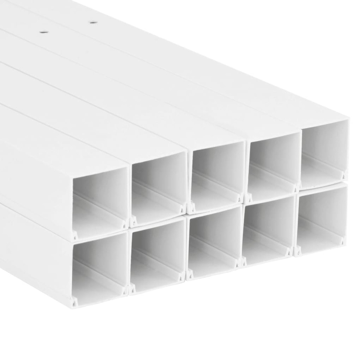 vidaXL Κανάλι Καλωδίων 150 x 50 χιλ. 10 μ. από PVC