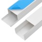 vidaXL Κανάλι Καλωδίων Αυτοκόλλητο 60 x 40 χιλ. 10 μ. από PVC