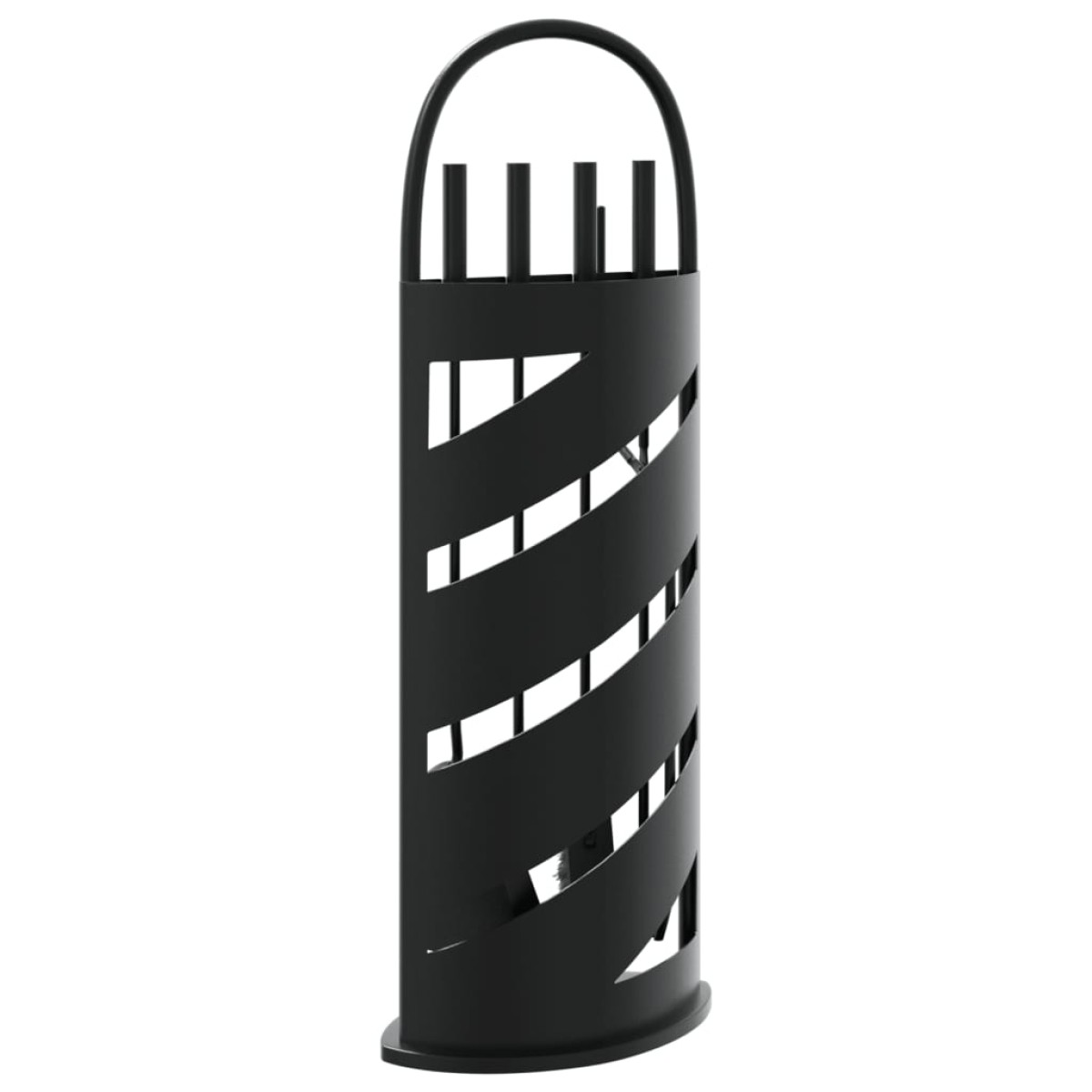 vidaXL Σετ Εργαλείων Τζακιού 5 τεμ. 23x15x66 εκ. από Ατσάλι