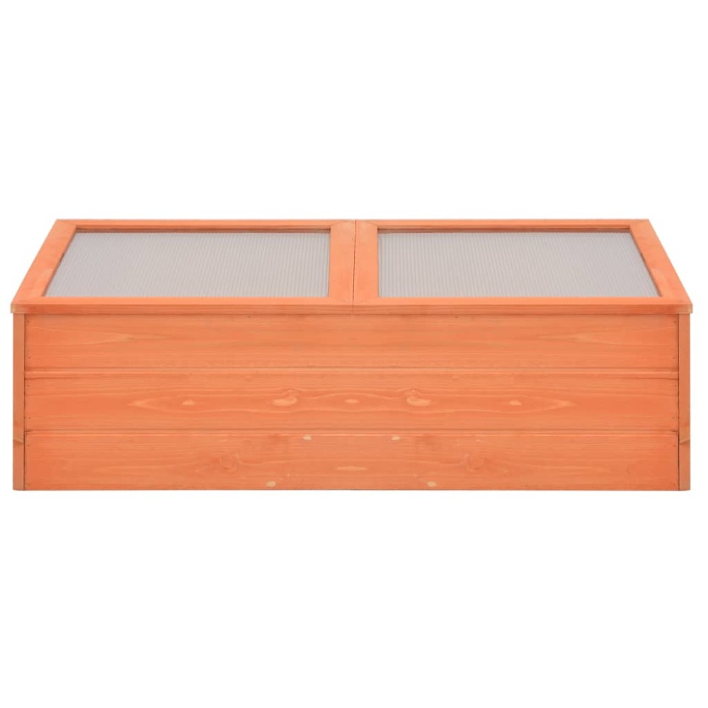 vidaXL Θερμοκήπιο 100x50x34 εκ. Ξύλινο