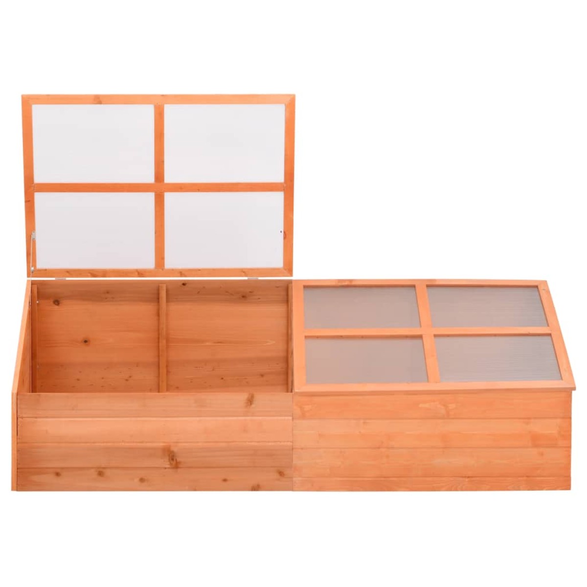vidaXL Θερμοκήπιο 180 x 57 x 62 εκ. Ξύλινο