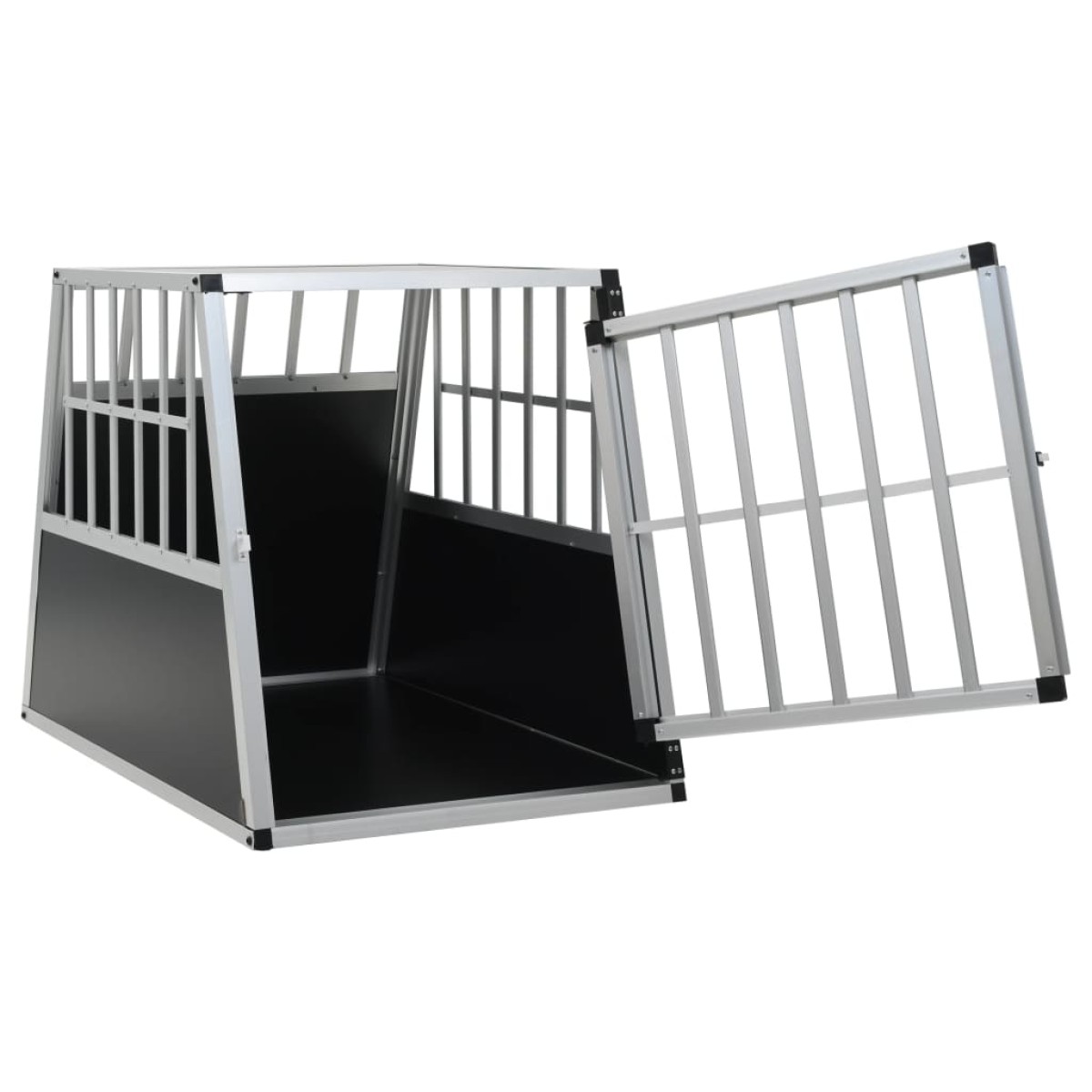vidaXL Κλουβί Σκύλου με Μονή Πόρτα 65 x 91 x 69,5 εκ.