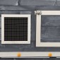 vidaXL Κλουβί Κουνελιών Γκρι/Λευκό 140x63x120 εκ. Μασίφ Ξύλο Ελάτης