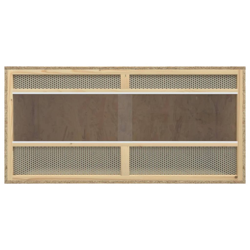vidaXL Ενυδρείο Ερπετών 100 x 47 x 47 εκ. από Επεξεργασμένο Ξύλο