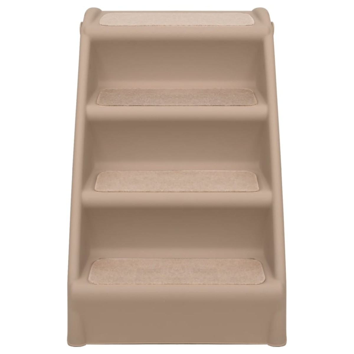 vidaXL Σκαλάκια για Σκύλους Πτυσσόμενα Καφέ 62 x 40 x 49,5 εκ.