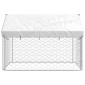vidaXL Κλουβί Σκύλου Εξωτερικού Χώρου 200 x 200 x 150 εκ. με Στέγαστρο