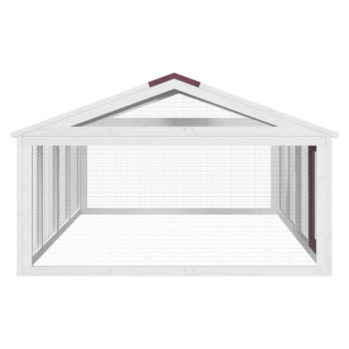 vidaXL Κουτί Περίφραξης Μόκα 200x112,5x74 εκ. από Μασίφ Ξύλο Πεύκου