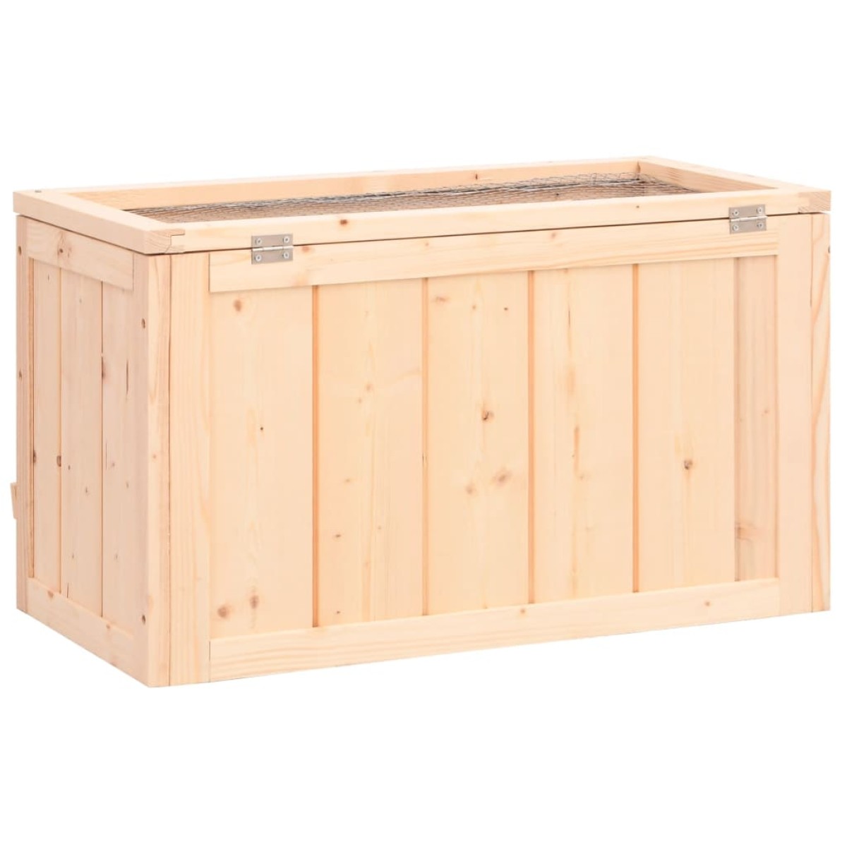 vidaXL Κλουβί Χάμστερ 60 x 30 x 35 εκ. από Μασίφ Ξύλο Ελάτης