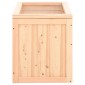 vidaXL Κλουβί Χάμστερ 60 x 35,5 x 42 εκ. από Μασίφ Ξύλο Ελάτης