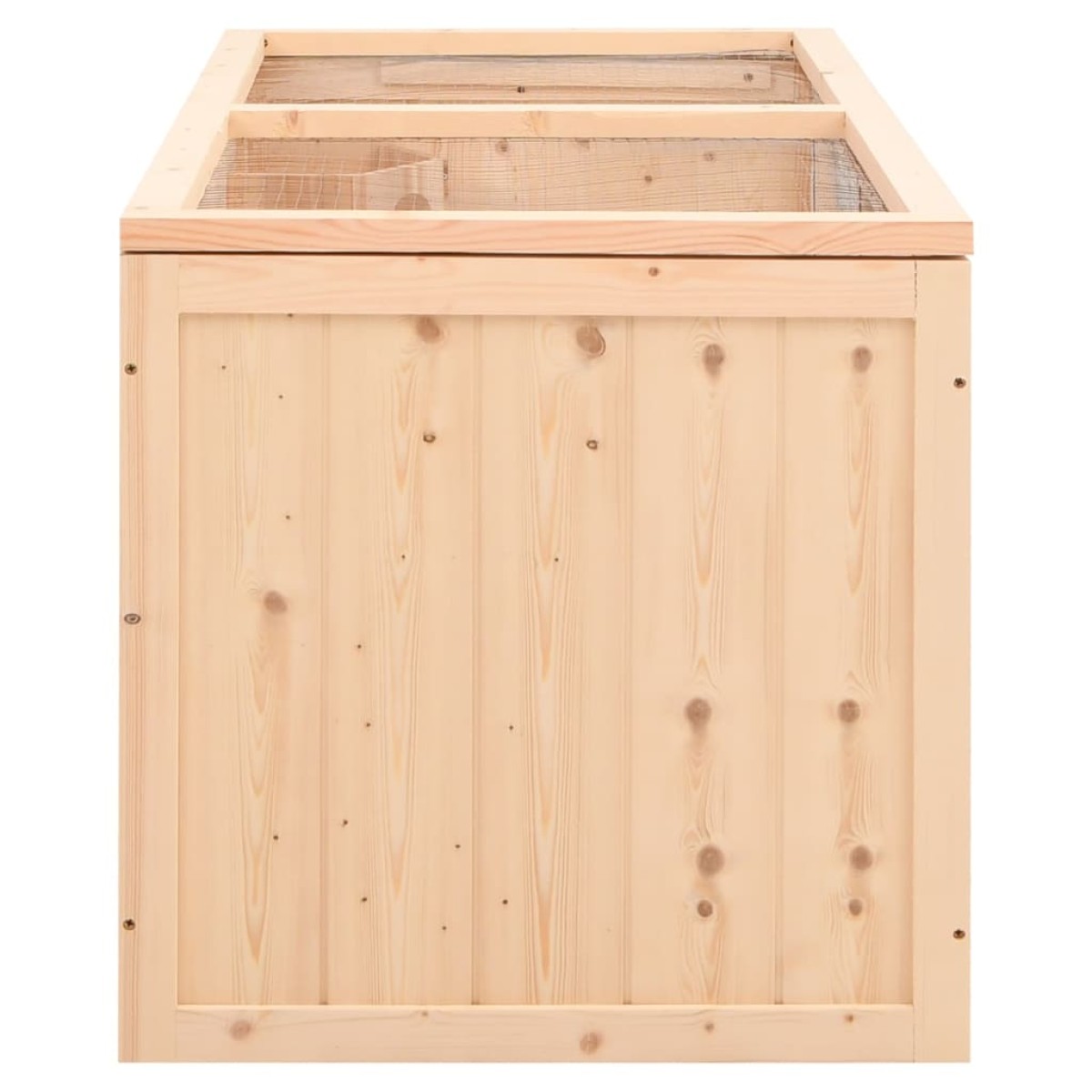 vidaXL Κλουβί Χάμστερ 104 x 52 x 54 εκ. από Μασίφ Ξύλο Ελάτης