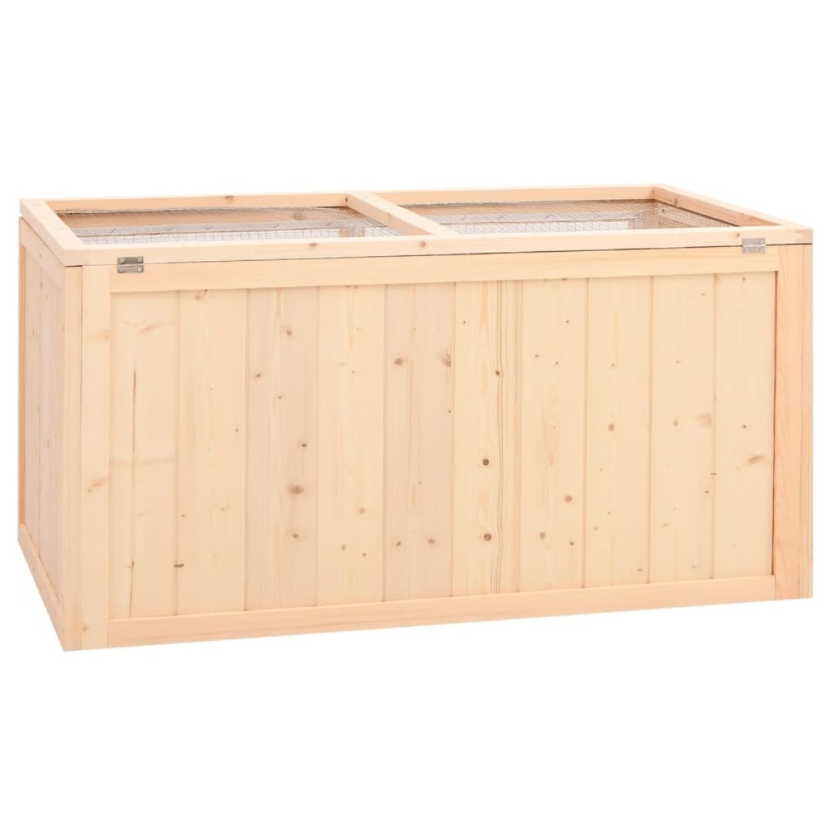 vidaXL Κλουβί Χάμστερ 104 x 52 x 54 εκ. από Μασίφ Ξύλο Ελάτης