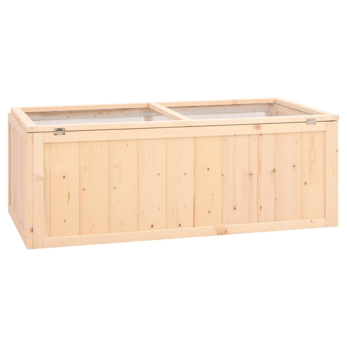 vidaXL Κλουβί Χάμστερ 104 x 52 x 38 εκ. από Μασίφ Ξύλο Ελάτης