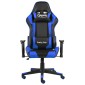 vidaXL Καρέκλα Gaming Περιστρεφόμενη Μπλε PVC