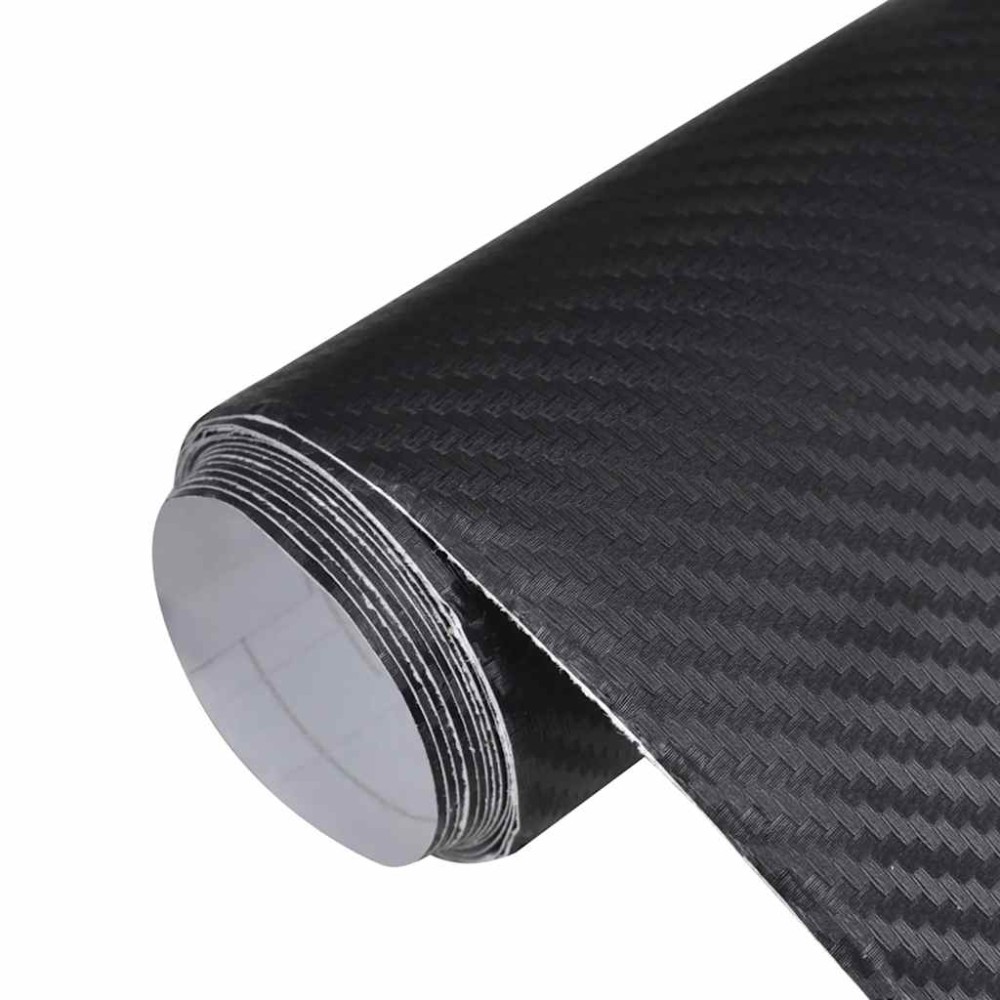 vidaXL Μεμβράνες Αυτοκινήτου 3D 2 τεμ. Μαύρες 100x150 εκ. & 50x150 εκ.