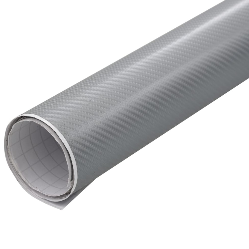 vidaXL Μεμβράνες Αυτοκινήτου 4D 2 τεμ. Ασημί 100 x 150 εκ.