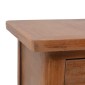vidaXL Κομοδίνο Καφέ 40 x 29 x 68 εκ. από Μασίφ Ξύλο Ελάτης
