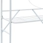 vidaXL Ραφιέρα Μπάνιου Λευκή 60 x 33 x 174 εκ.