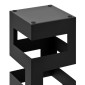 vidaXL Ομπρελοθήκη με Σχέδιο Tetris Μαύρη Ατσάλινη