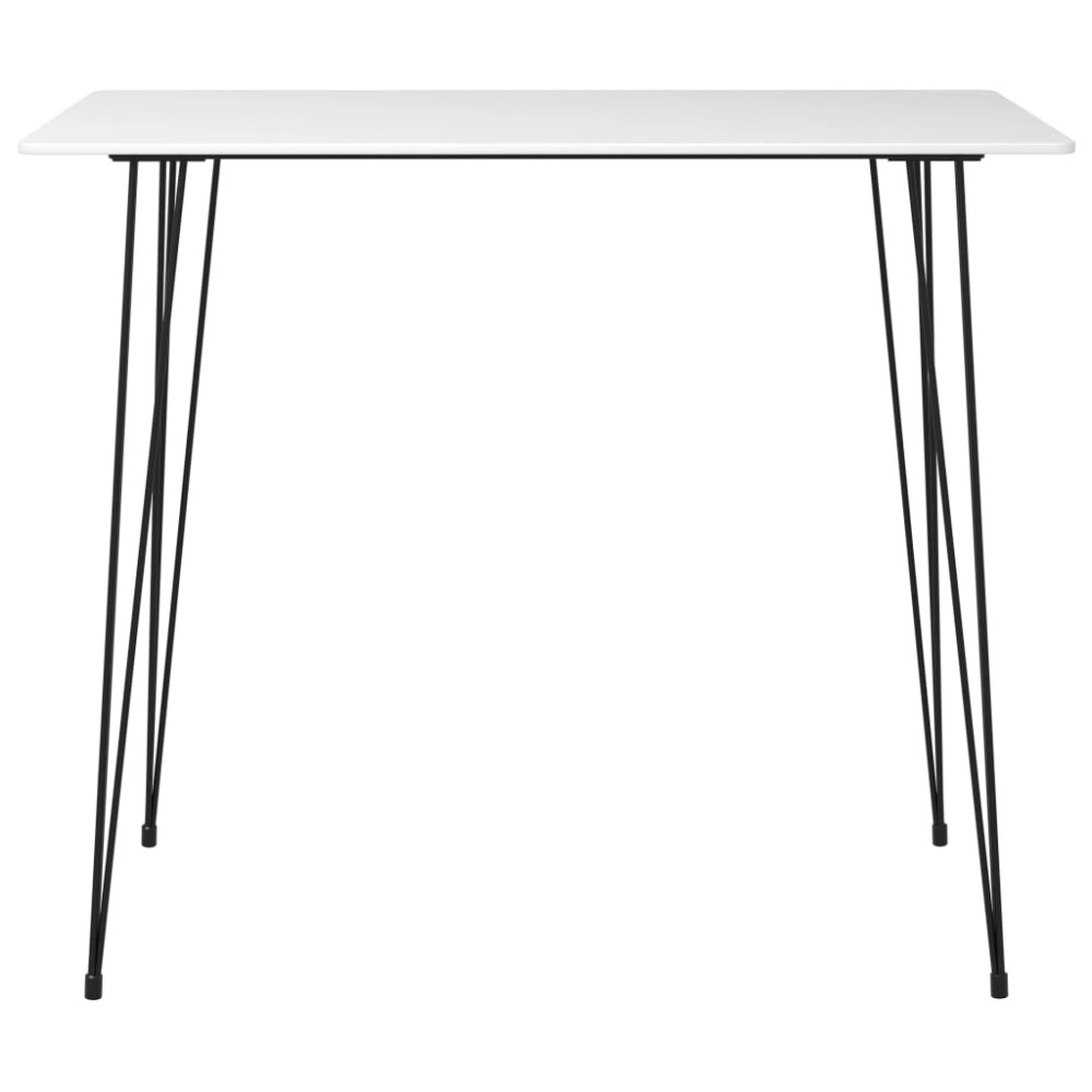 vidaXL Τραπέζι Μπαρ Λευκό 120 x 60 x 105 εκ.