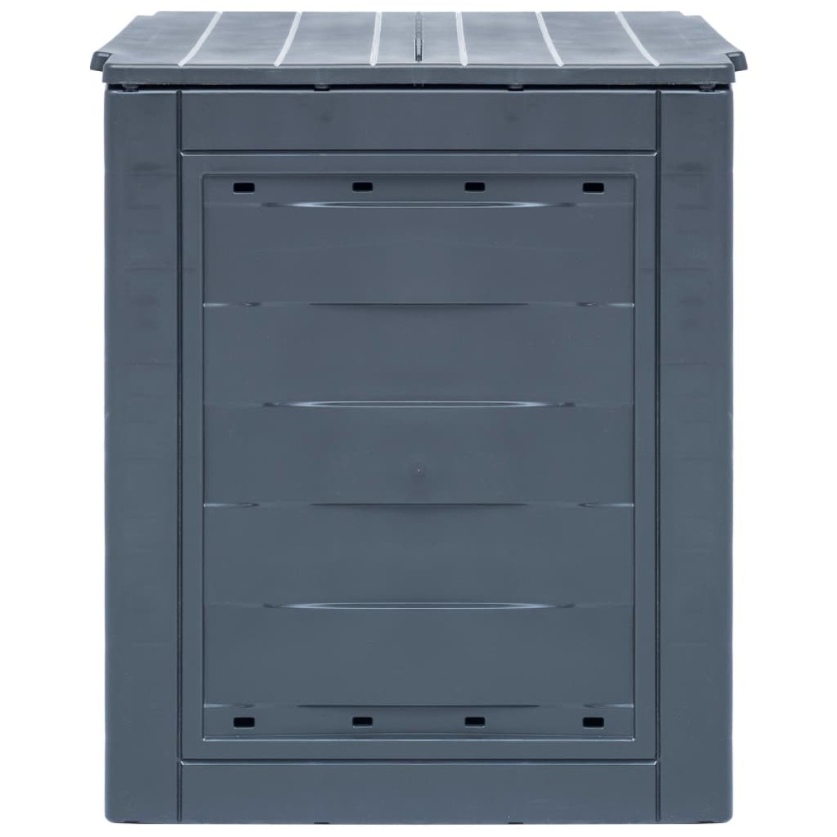vidaXL Κομποστοποιητές Κήπου 3 τεμ. Γκρι 60 x 60 x 73 εκ. 780 Λίτρα