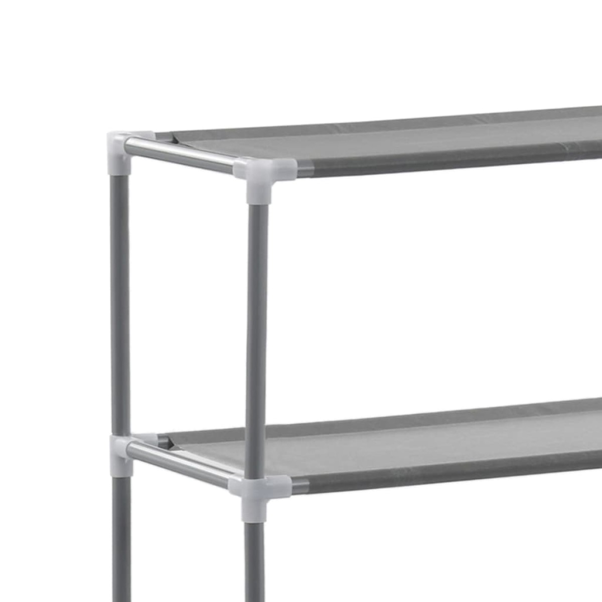 vidaXL Ραφιέρα 3 Επιπέδων για Πλυντήριο Ασημί 69 x 28 x 169 εκ.