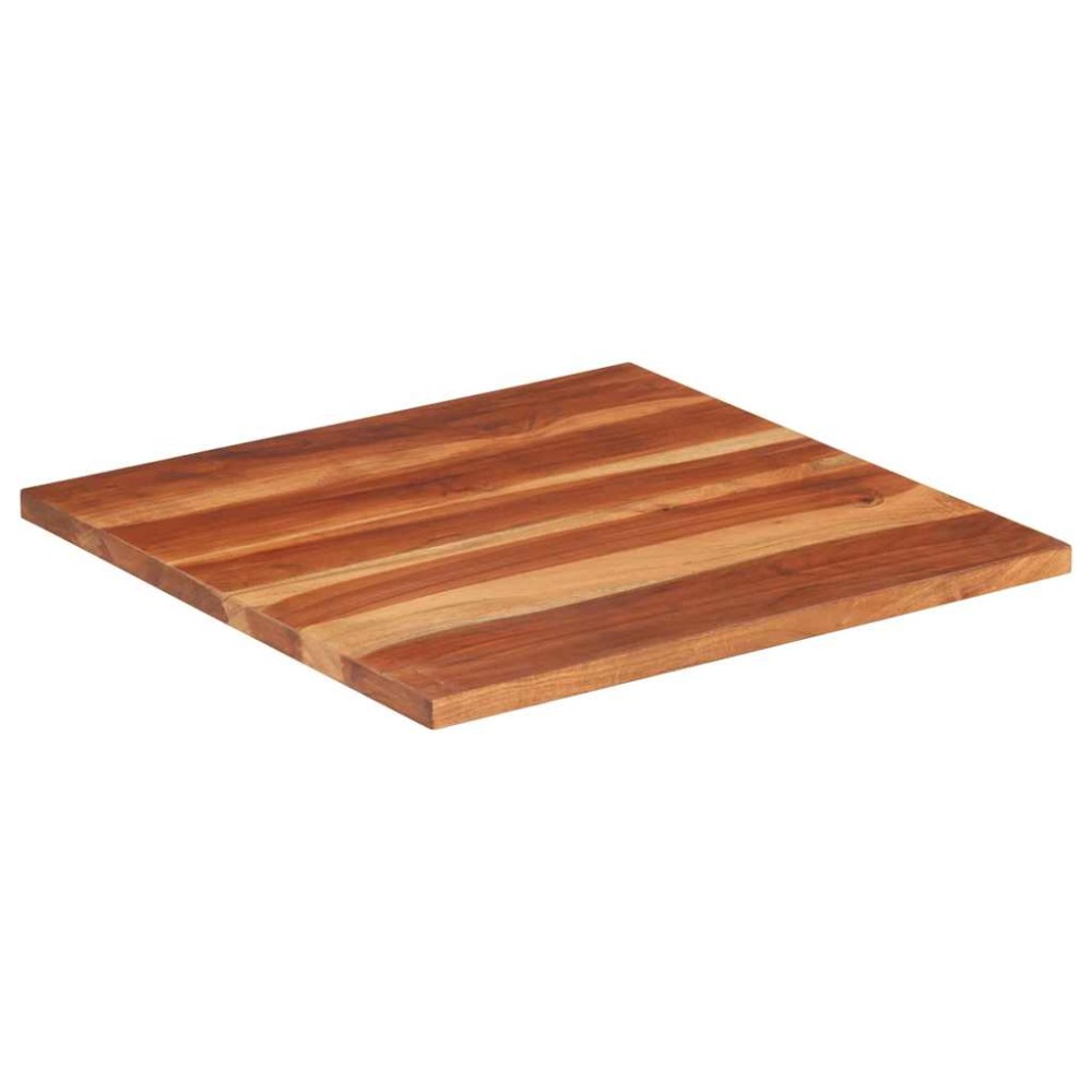 vidaXL Επιφάνεια Τραπεζιού Στρογγυλή 25-27 χιλ. 60x60 εκ. Ξύλο Ακακίας