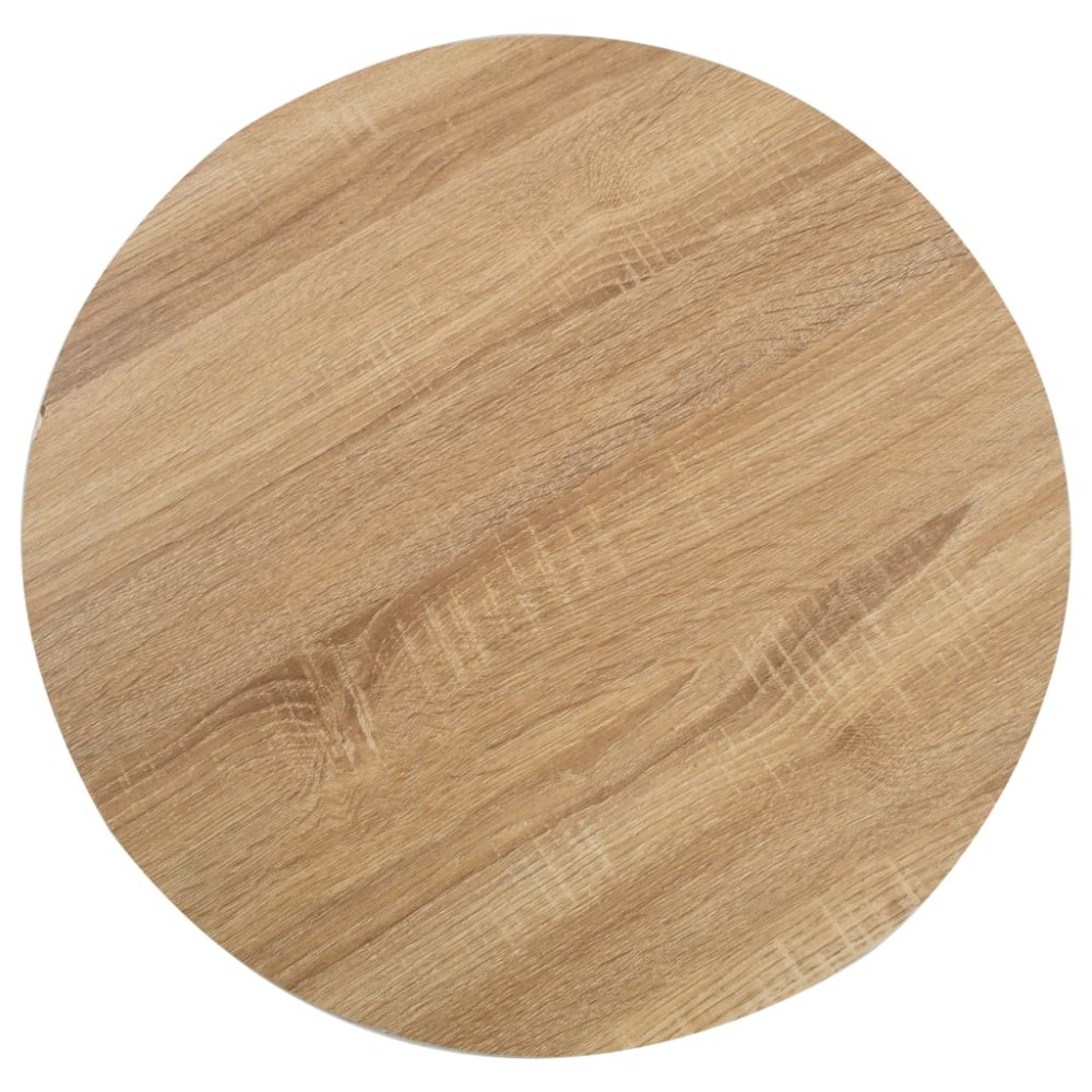 vidaXL Τραπέζι Bistro Ανοιχτό Καφέ 60 εκ. από MDF