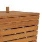 vidaXL Καλάθι Απλύτων 30 x 30 x 45 εκ. από Μασίφ Ξύλο Teak