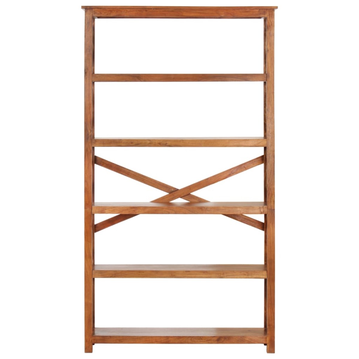 vidaXL Βιβλιοθήκη 100x30x180 εκ. Μασίφ Ξύλο Ακακίας με Μελί Φινίρισμα