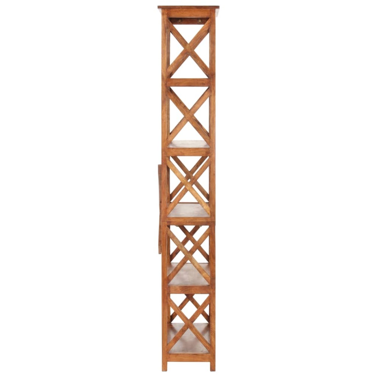 vidaXL Βιβλιοθήκη 100x30x180 εκ. Μασίφ Ξύλο Ακακίας με Μελί Φινίρισμα