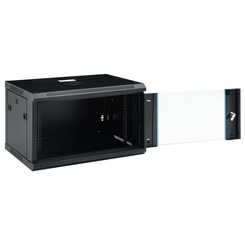 vidaXL Καμπίνα Δικτύου Επιτοίχια 6U 19'' IP20 600x450x350 χιλ.