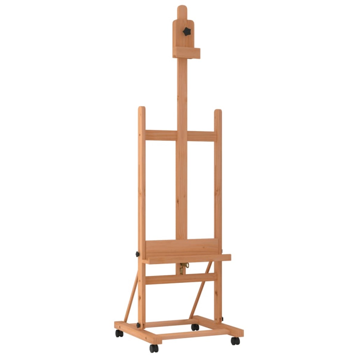 vidaXL Καβαλέτο Επιδαπέδιο 55 x 53,5 x 178 εκ. από Μασίφ Ξύλο Οξιάς