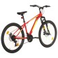 vidaXL Ποδήλατο Mountain 27,5'' Κόκκινο με 21 Ταχύτητες 38 εκ.