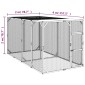 vidaXL Κοτέτσι 200x400x200 εκ. από Μασίφ Εμποτισμένο Ξύλο Πεύκου