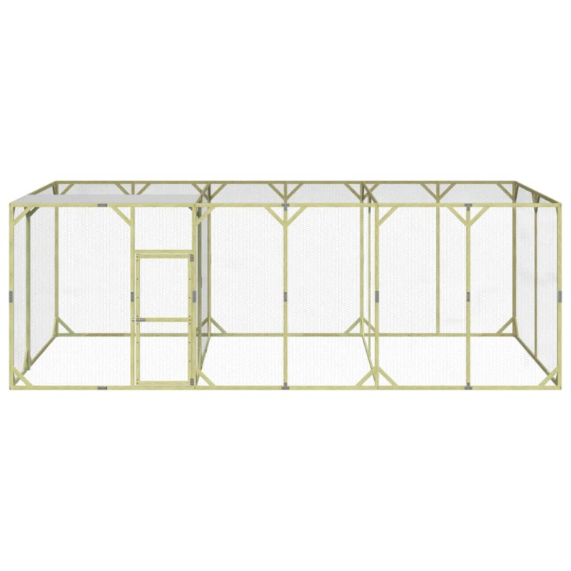vidaXL Κοτέτσι 600x300x200 εκ. από Μασίφ Εμποτισμένο Ξύλο Πεύκου