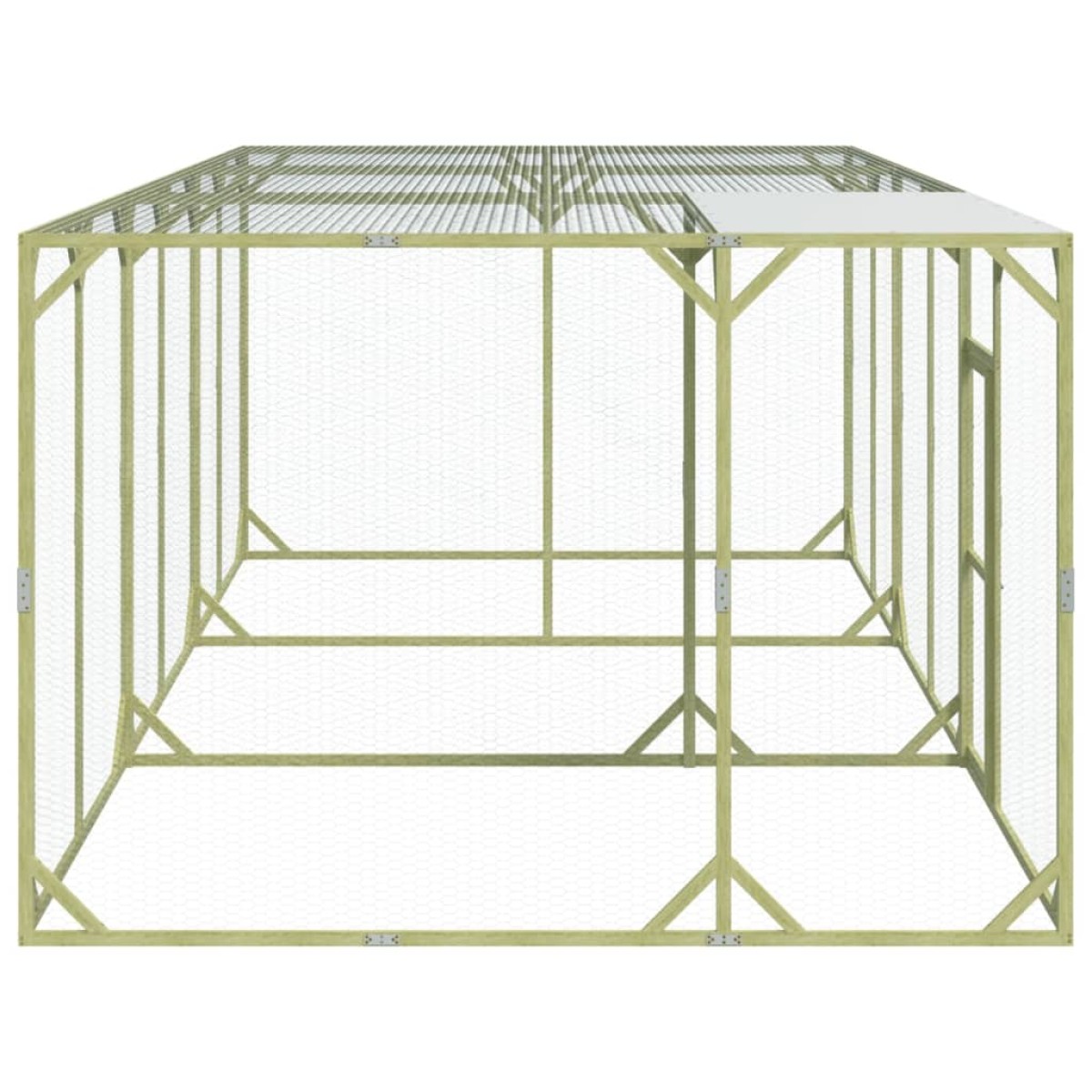 vidaXL Κοτέτσι 600x300x200 εκ. από Μασίφ Εμποτισμένο Ξύλο Πεύκου