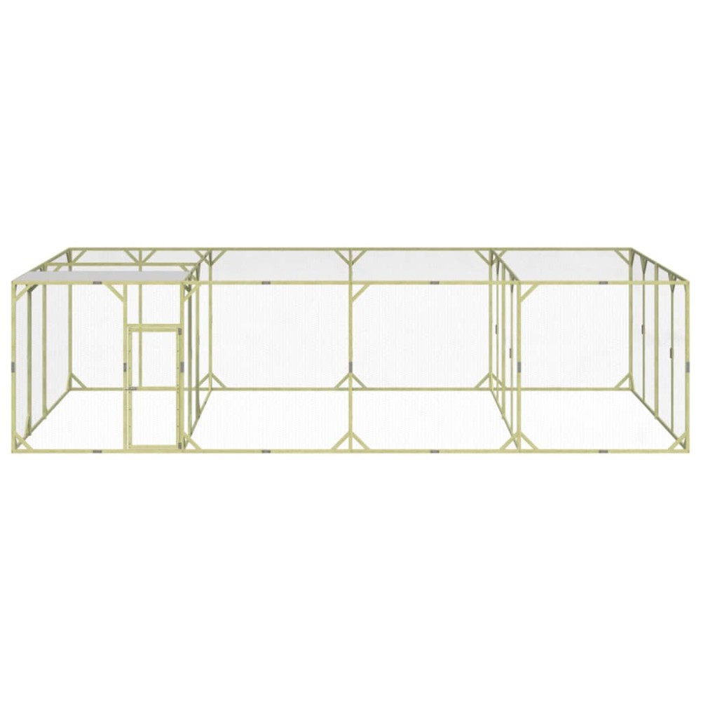 vidaXL Κοτέτσι 800x400x200 εκ. από Μασίφ Εμποτισμένο Ξύλο Πεύκου