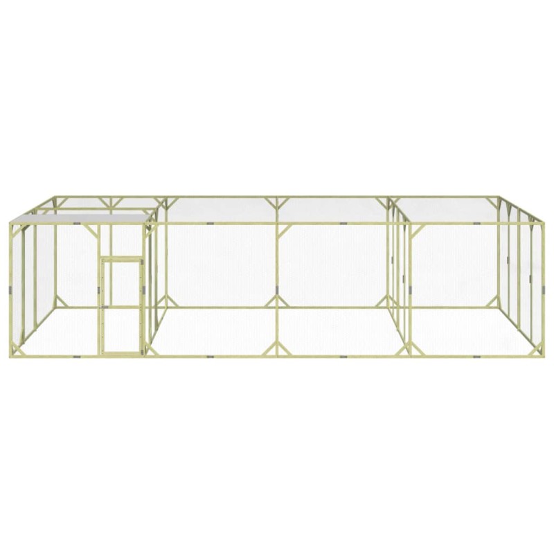vidaXL Κοτέτσι 800x400x200 εκ. από Μασίφ Εμποτισμένο Ξύλο Πεύκου
