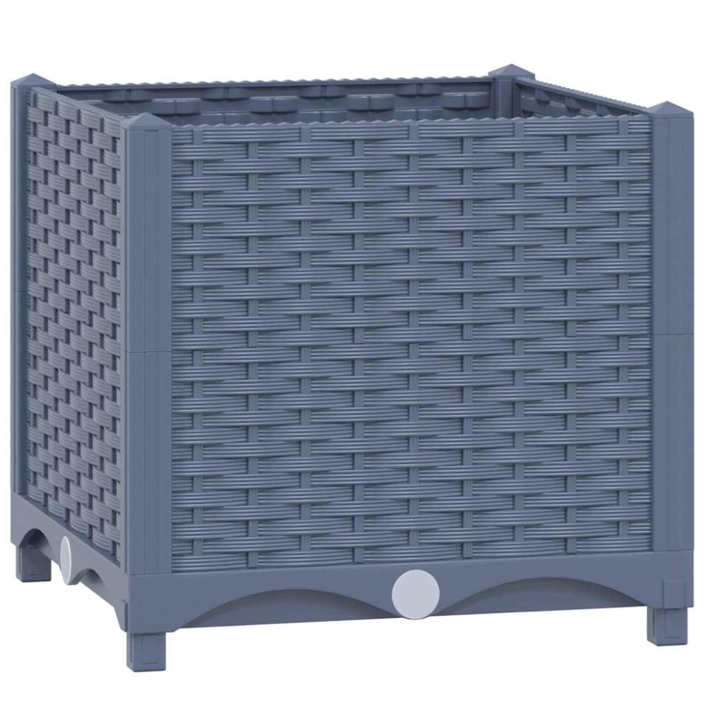 vidaXL Ζαρντινιέρα 40 x 40 x 38 εκ. από Πολυπροπυλένιο