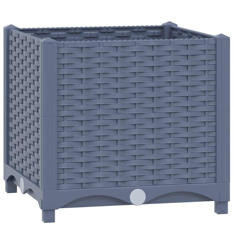 vidaXL Ζαρντινιέρα 40 x 40 x 38 εκ. από Πολυπροπυλένιο