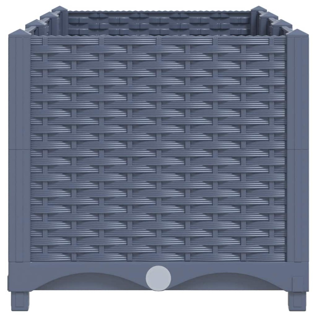 vidaXL Ζαρντινιέρα 120 x 40 x 38 εκ. από Πολυπροπυλένιο
