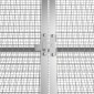 vidaXL Κλουβί Κουνελιών Ανθρακί 403,5x80,5x71 εκ Γαλβανισμένος Χάλυβας