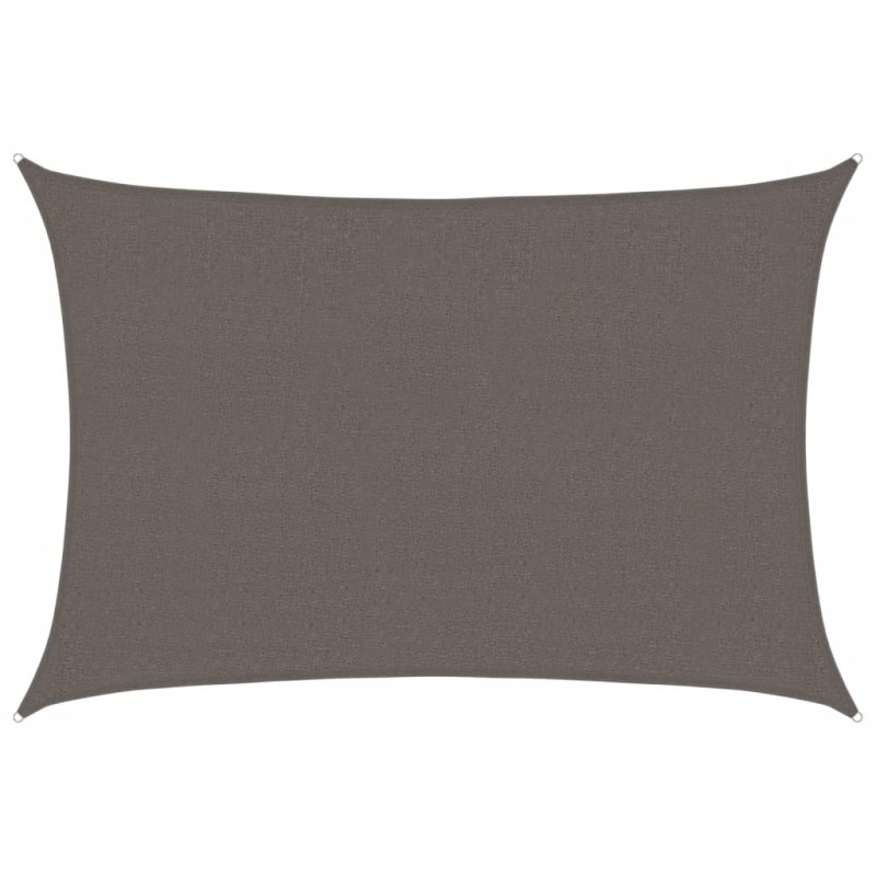 vidaXL Πανί Σκίασης Ανθρακί  2,5 x 3,5 μ. από HDPE 160 γρ./μ²