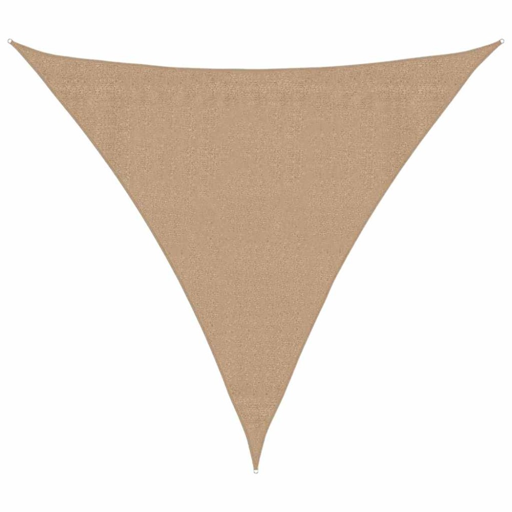 vidaXL Πανί Σκίασης Taupe 3 x 3 x 3 μ. από HDPE 160 γρ/μ²