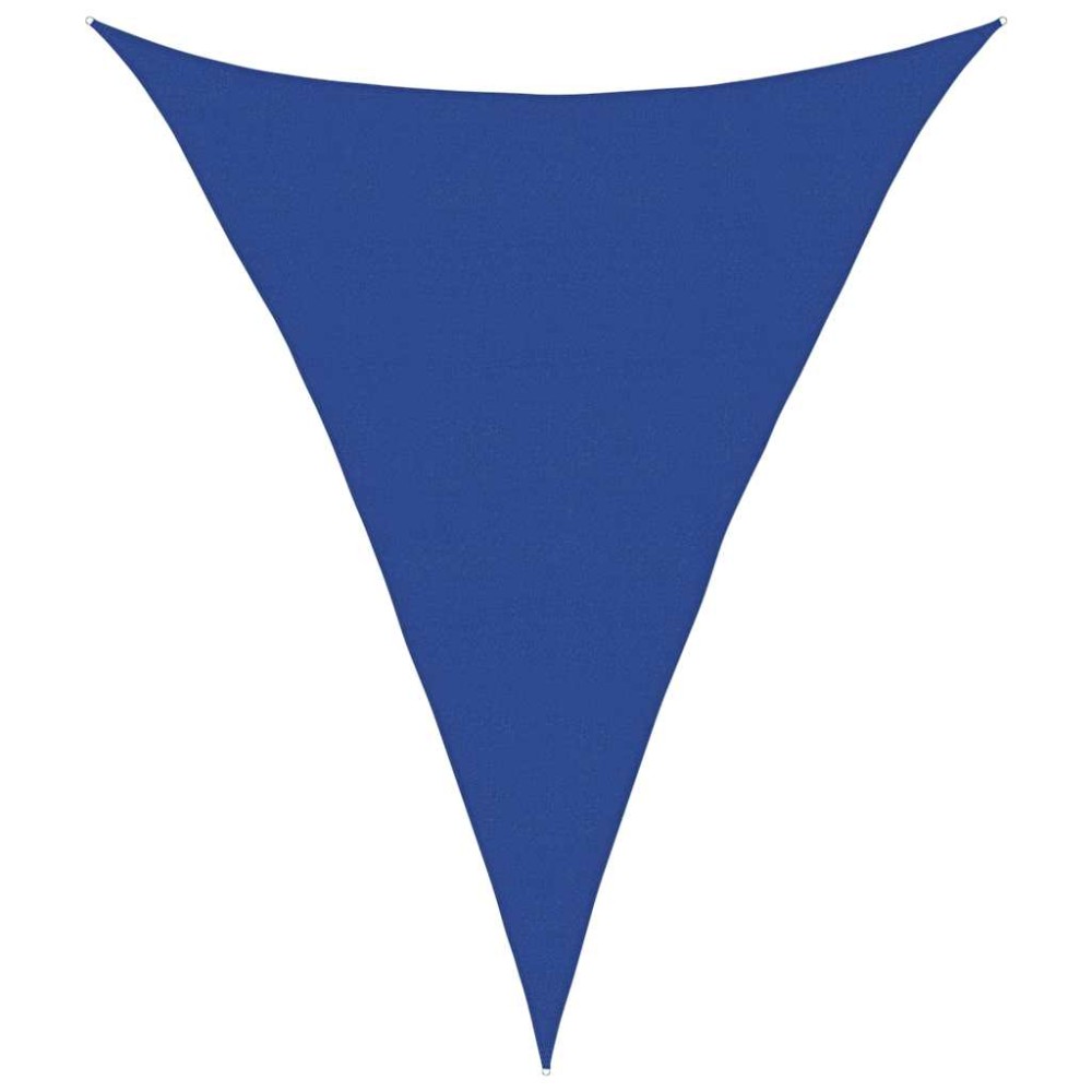 vidaXL Πανί Σκίασης 160 γρ./μ² Τριγωνικό Μπλε 5x6x6 μ. HDPE