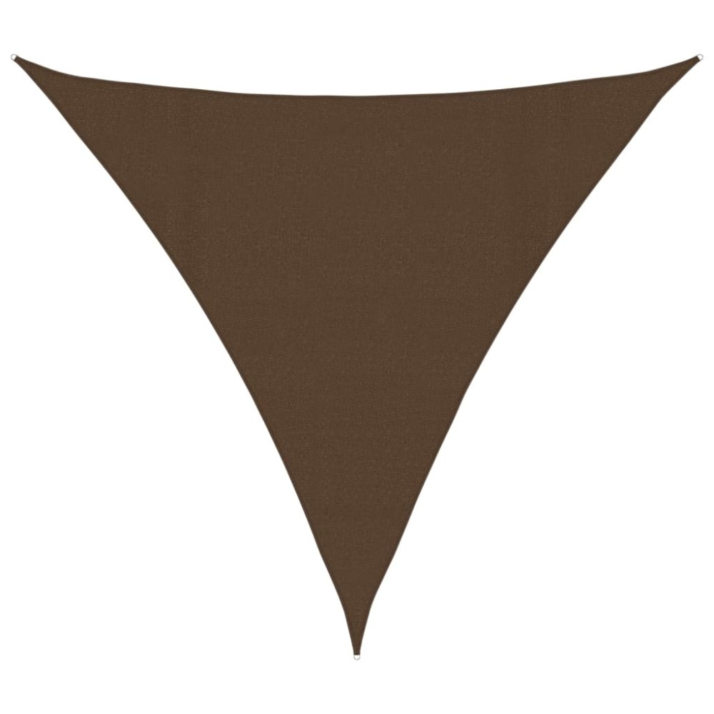 vidaXL Πανί Σκίασης Καφέ 4,5 x 4,5 x 4,5 μ. από HDPE 160 γρ./μ²